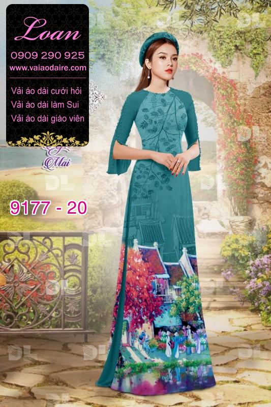 Vải áo dài phố cổ