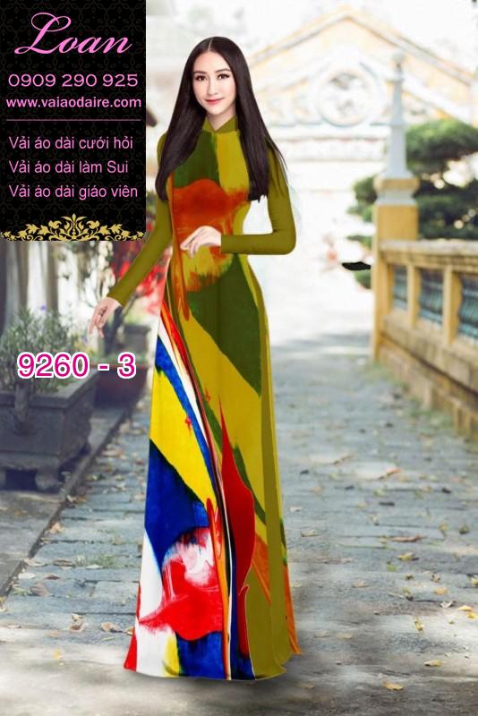 Vải áo dài lập thể
