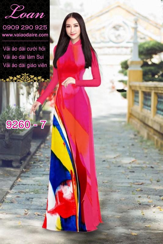 Vải áo dài lập thể