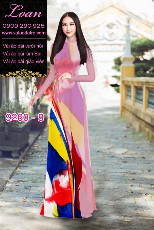 Vải áo dài lập thể