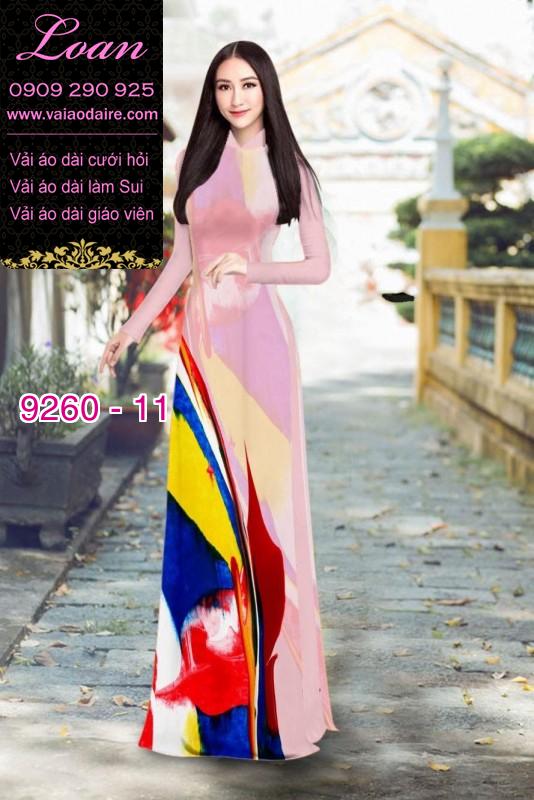 Vải áo dài lập thể