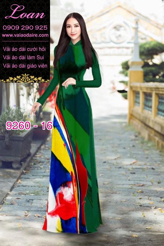 Vải áo dài lập thể
