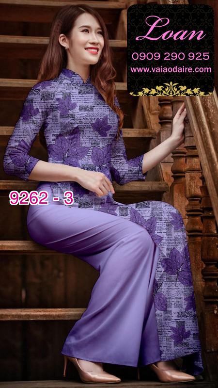 Vải áo dài hình tờ báo