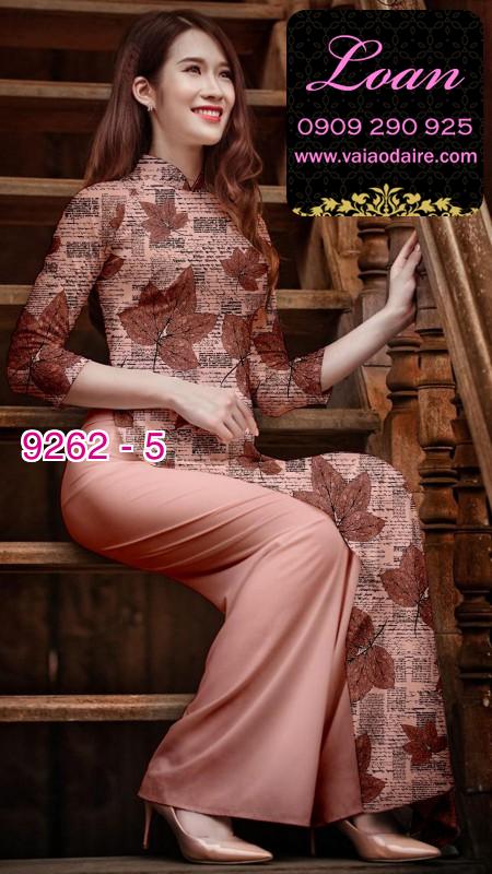 Vải áo dài hình tờ báo