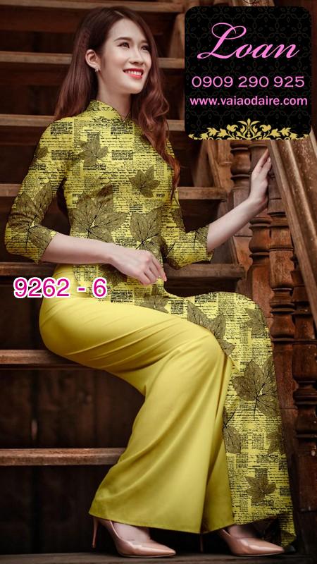 Vải áo dài hình tờ báo