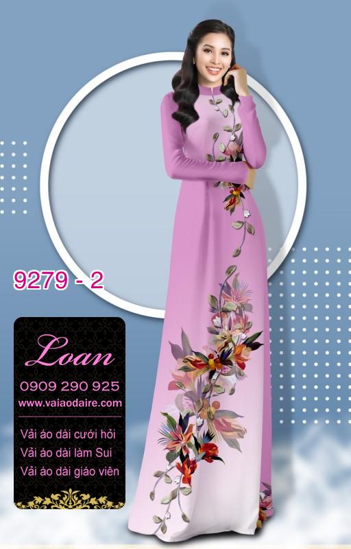 Vải áo dài hoa 3D Vải áo dài hoa 3D