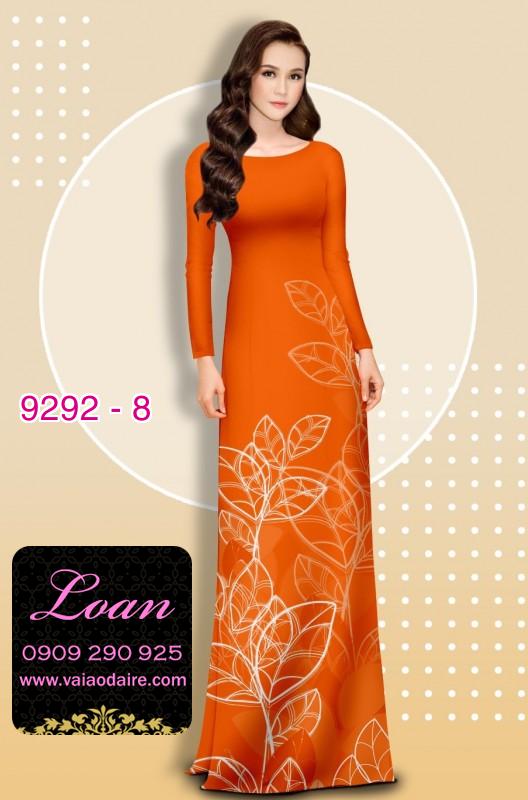 Vải áo dài hoa nhí