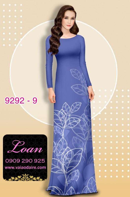 Vải áo dài hoa nhí