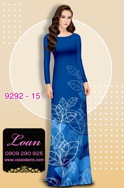 Vải áo dài hoa nhí