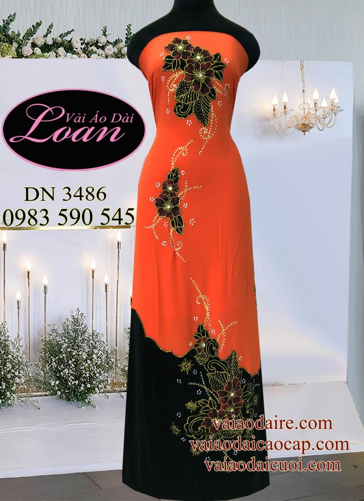 Vải áo dài đắp Nhung