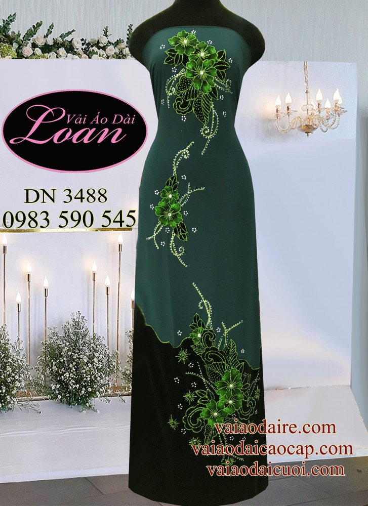 Vải áo dài đắp Nhung