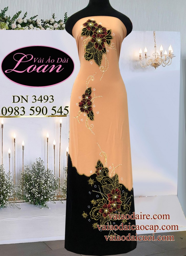 Vải áo dài đắp Nhung