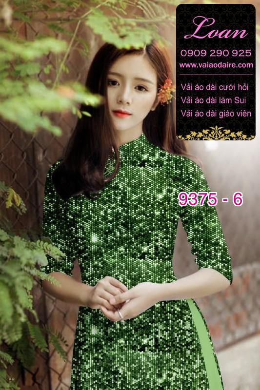 Vải áo dài chấm li ti
