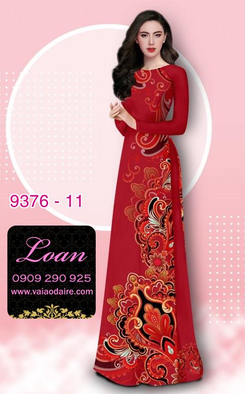 Vải áo dài chấm li ti