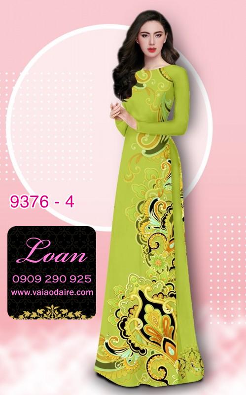 Vải áo dài chấm li ti