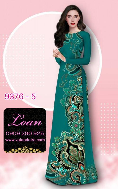 Vải áo dài chấm li ti