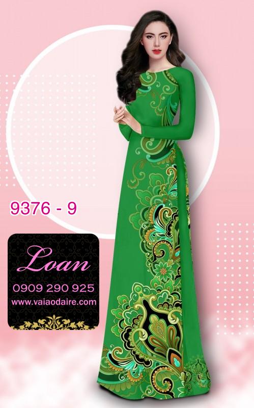 Vải áo dài chấm li ti