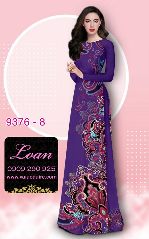 Vải áo dài chấm li ti