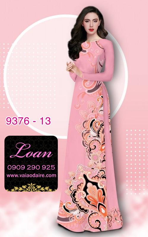 Vải áo dài chấm li ti