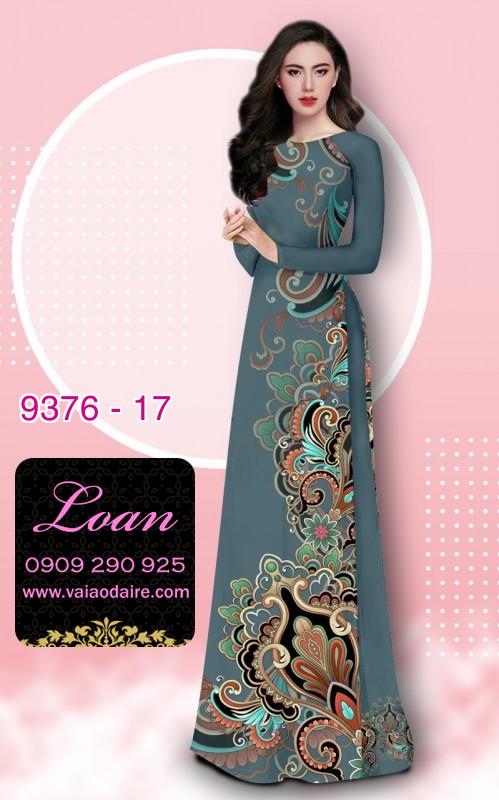 Vải áo dài chấm li ti