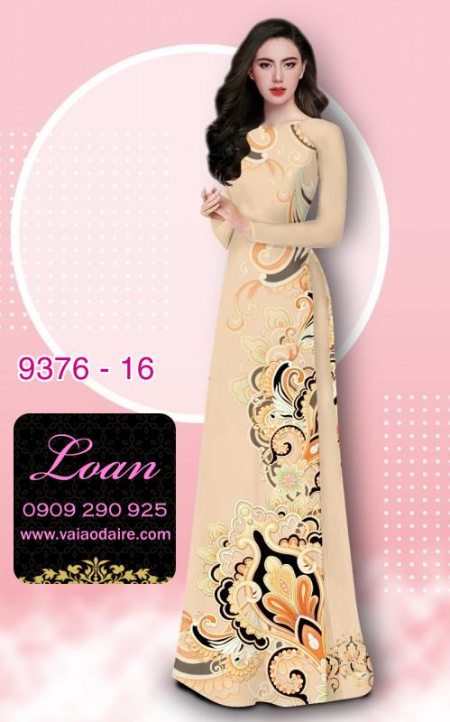 Vải áo dài chấm li ti