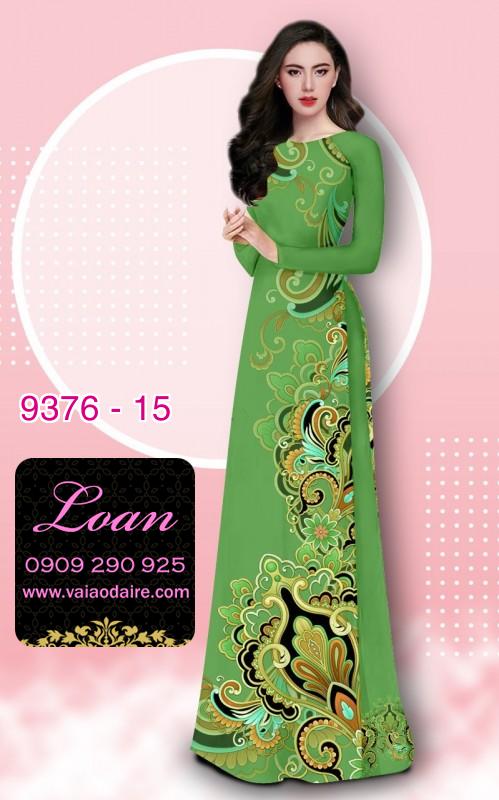 Vải áo dài chấm li ti