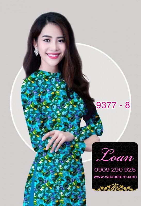 Vải áo dài hoa nhí