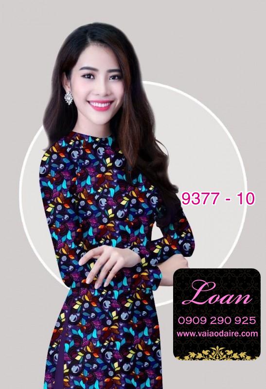 Vải áo dài hoa nhí