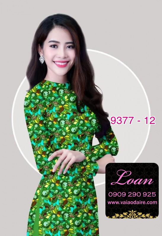 Vải áo dài hoa nhí