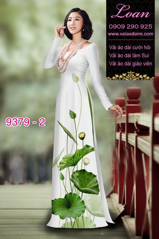 Vải áo dài hoa Sen