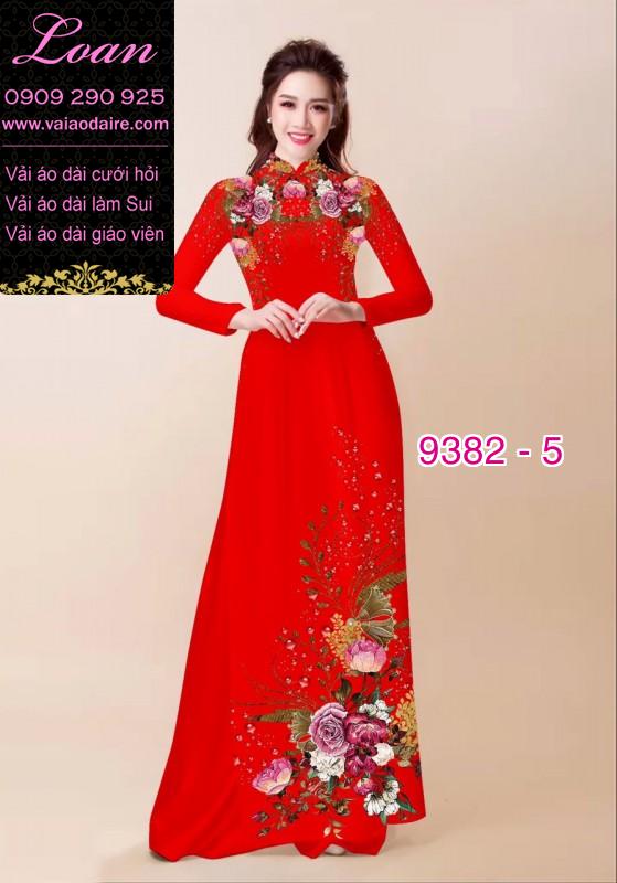 Vải áo dài da beo Vải áo dài da beo