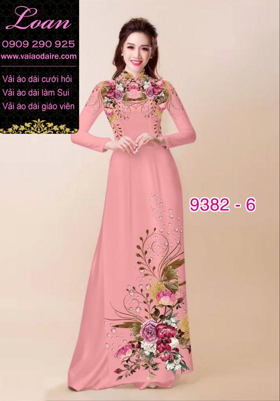 Vải áo dài da beo Vải áo dài da beo