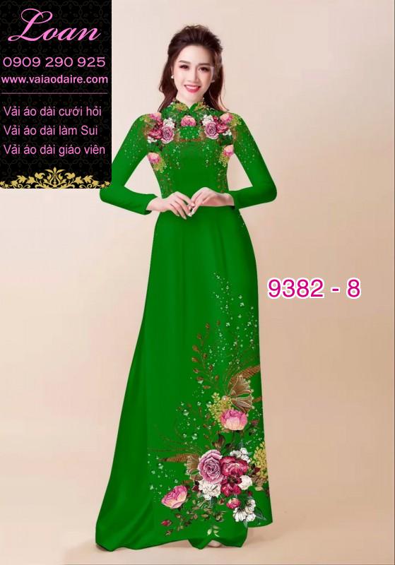 Vải áo dài da beo Vải áo dài da beo