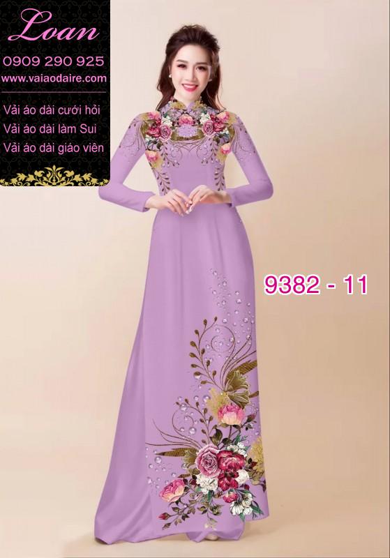 Vải áo dài da beo Vải áo dài da beo