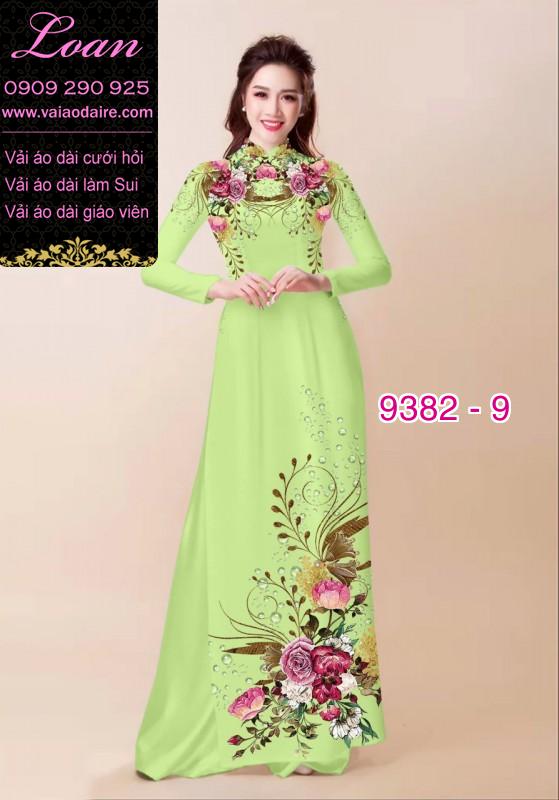 Vải áo dài da beo Vải áo dài da beo