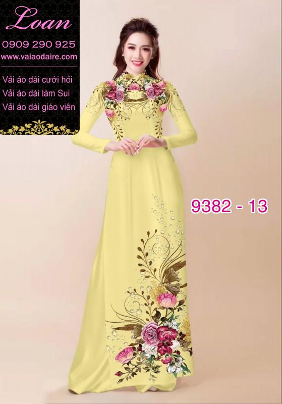 Vải áo dài da beo Vải áo dài da beo
