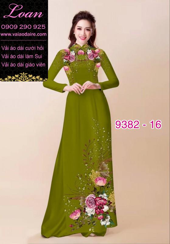 Vải áo dài da beo Vải áo dài da beo