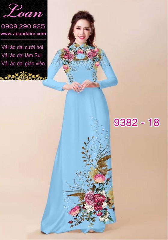 Vải áo dài da beo Vải áo dài da beo