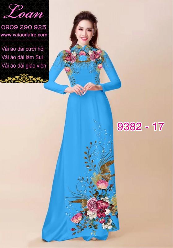 Vải áo dài da beo Vải áo dài da beo