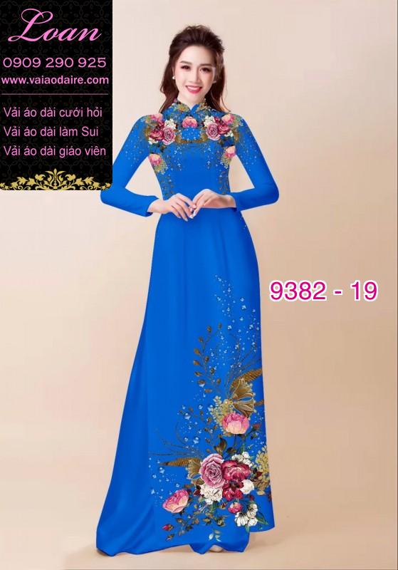 Vải áo dài da beo Vải áo dài da beo