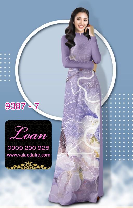 Vải áo dài lập thể