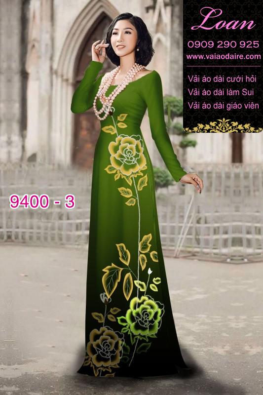 Vải áo dài lập thể