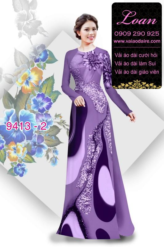 Vải áo dài lập thể
