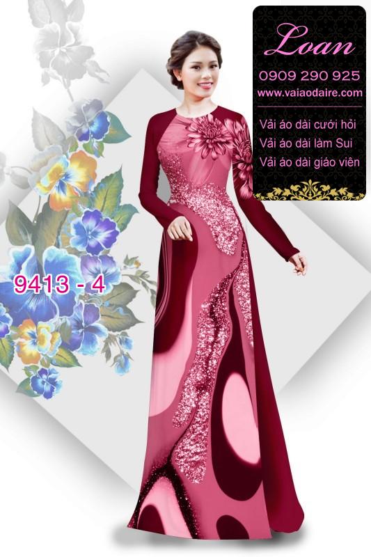 Vải áo dài lập thể