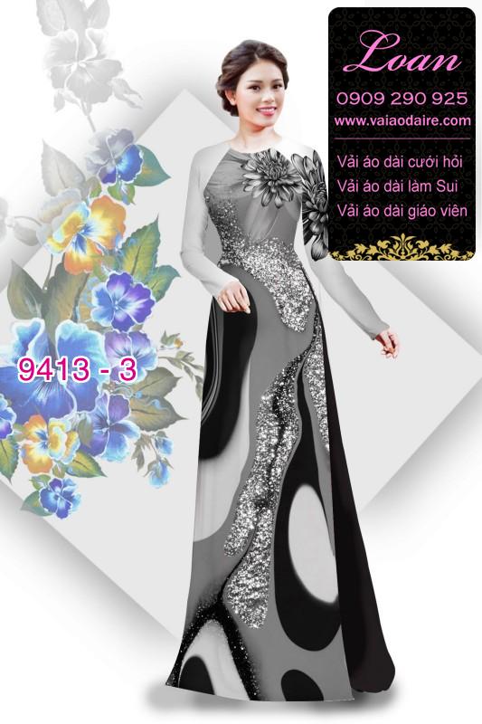 Vải áo dài lập thể
