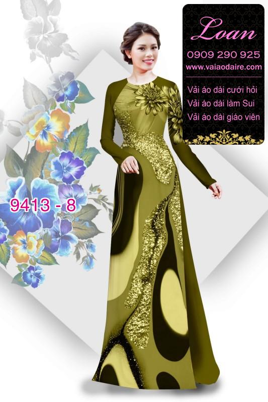 Vải áo dài lập thể