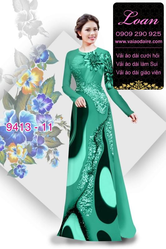 Vải áo dài lập thể