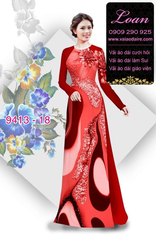 Vải áo dài lập thể