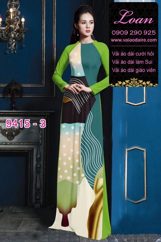 Vải áo dài lập thể