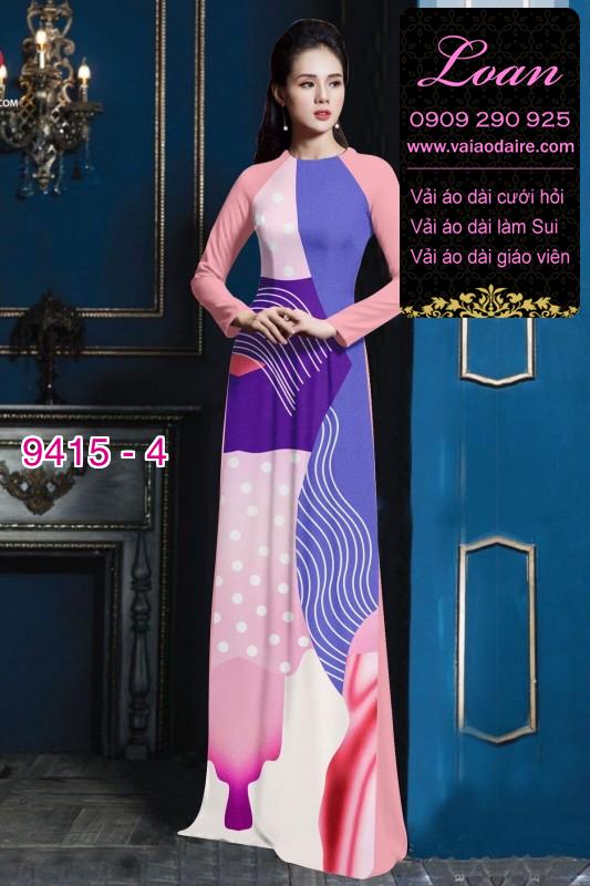 Vải áo dài lập thể